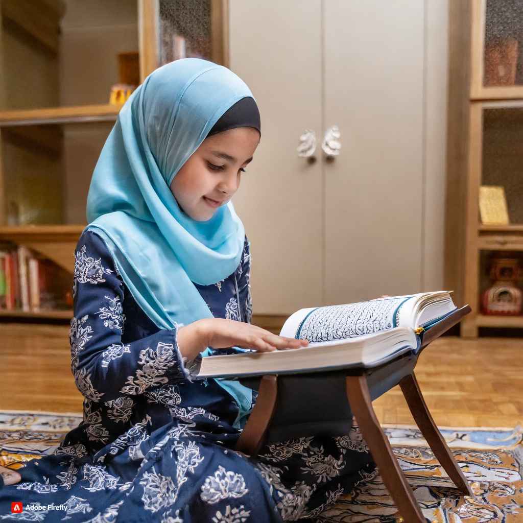 Small Quran learning goals checklist for children