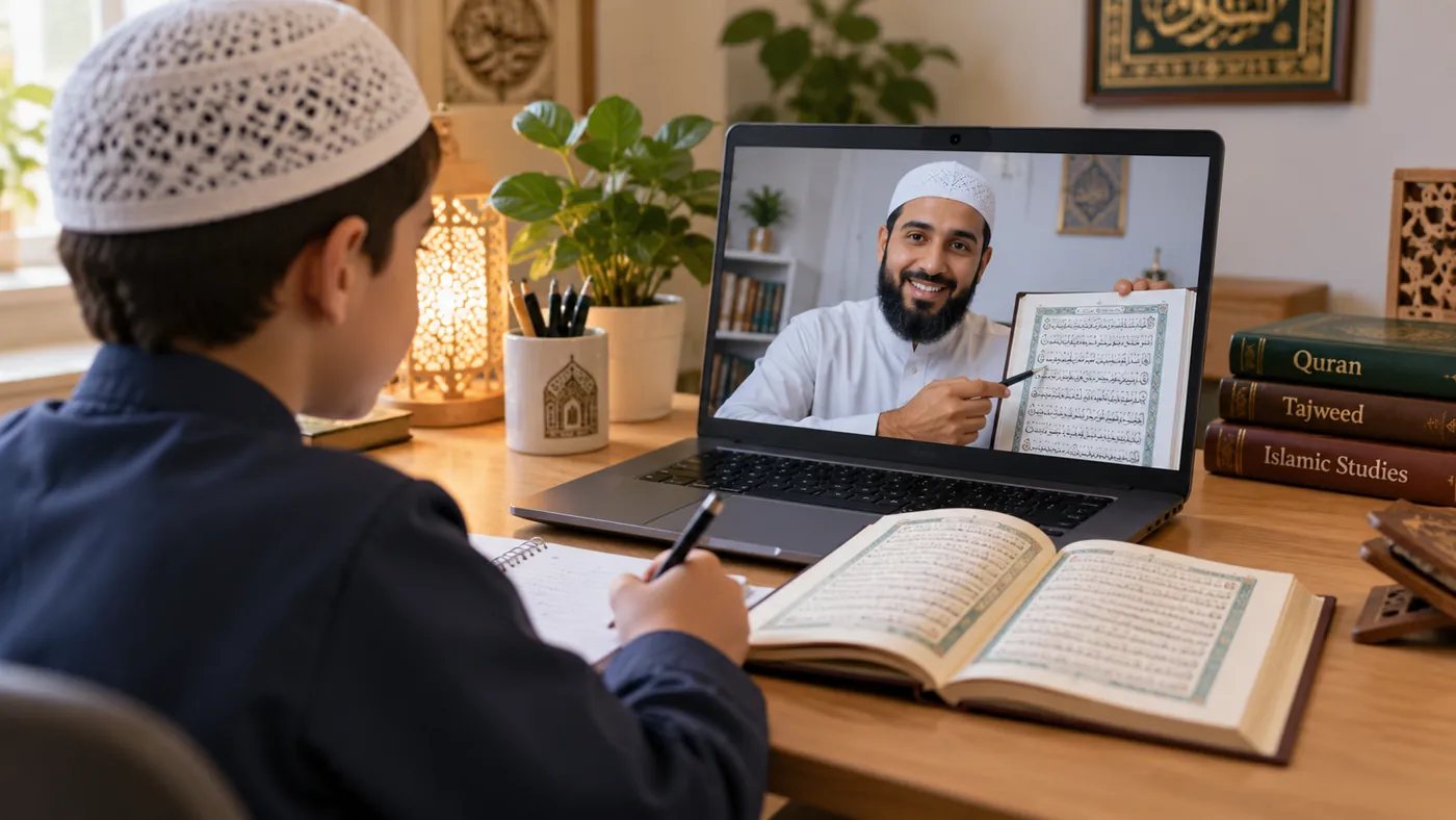 Courte routine répétée de lecture du Coran sur plusieurs jours