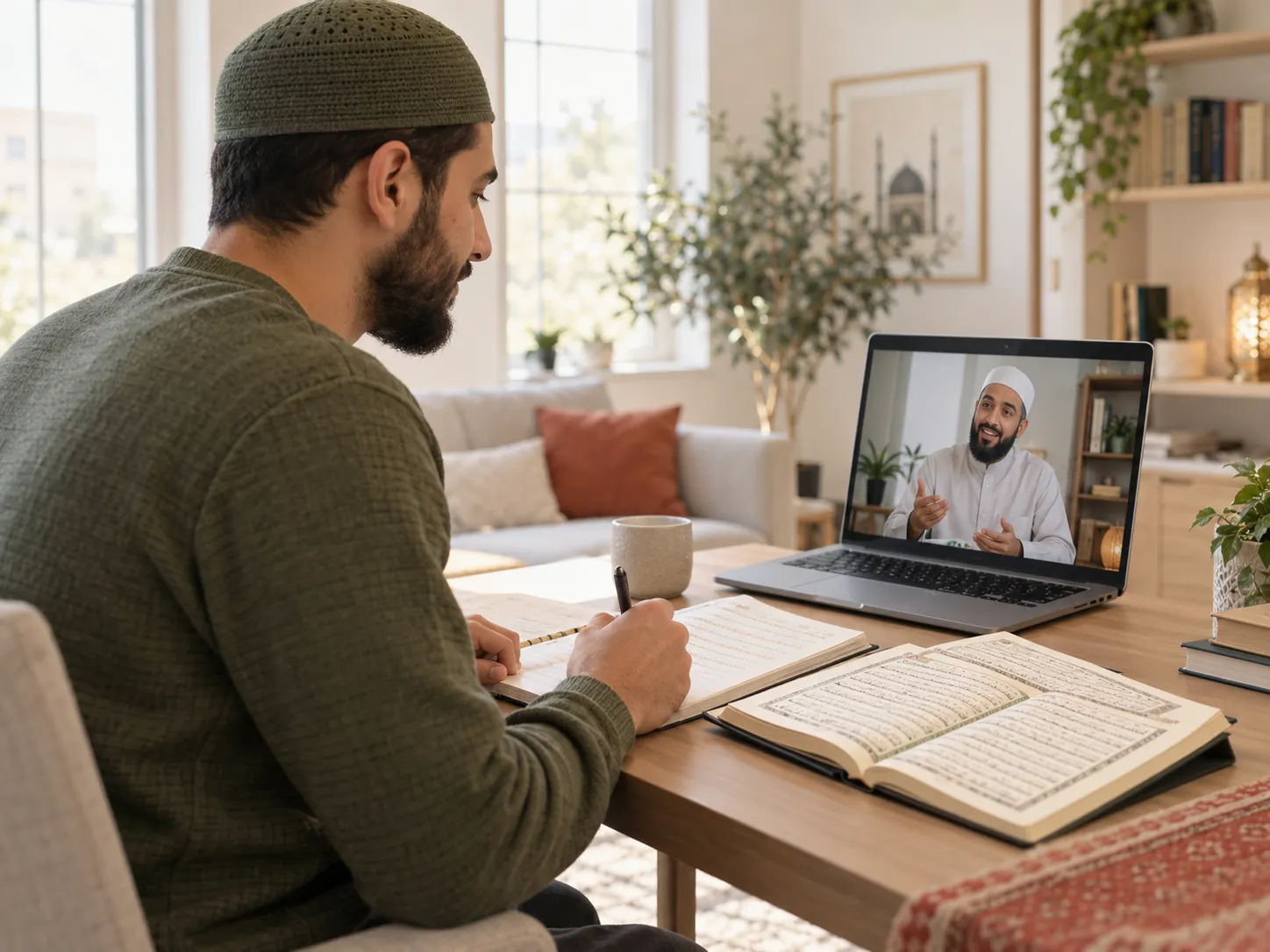 Comment apprendre le Coran en ligne quand on débute de zéro