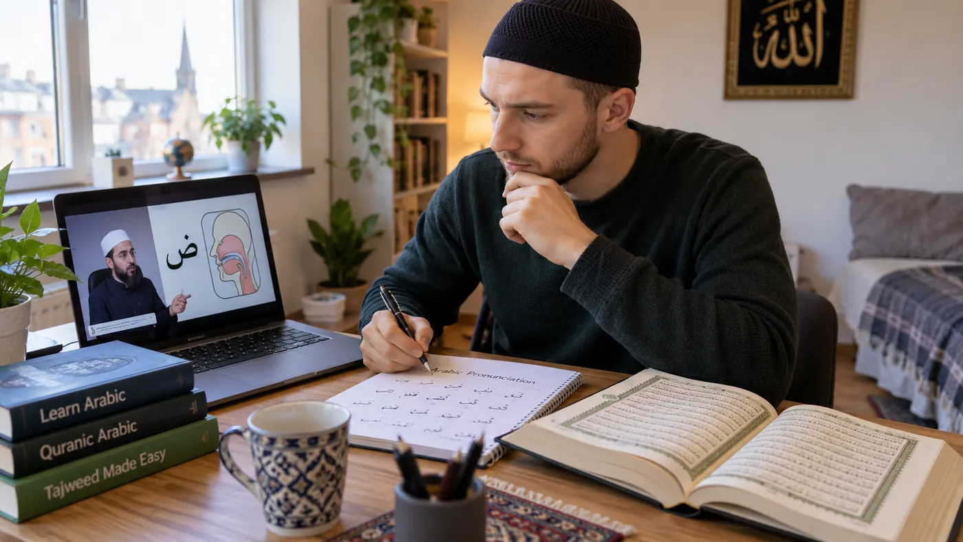 Simple evening Quran practice routine for a busy Muslim adult