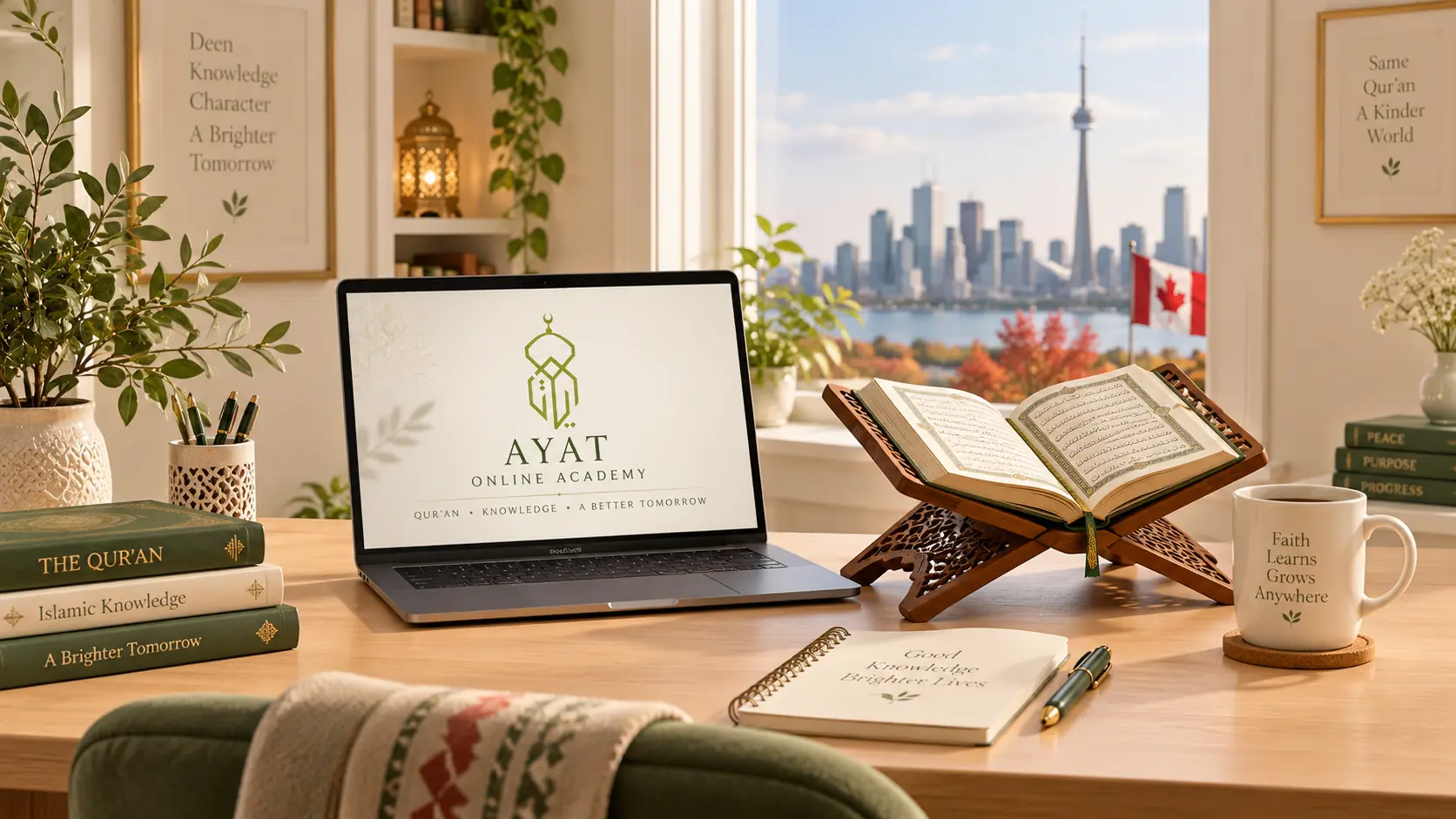 Espace d’apprentissage du Coran en ligne au Canada