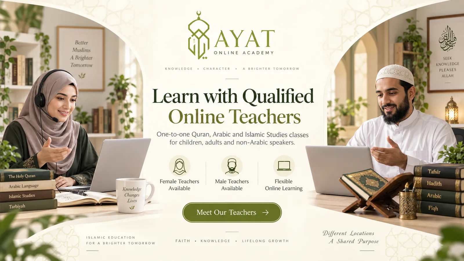 Ayat Online Academy Teachers
